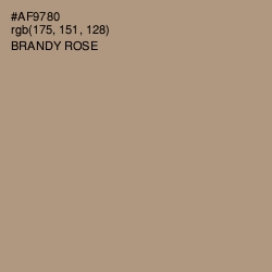 #AF9780 - Brandy Rose Color Image